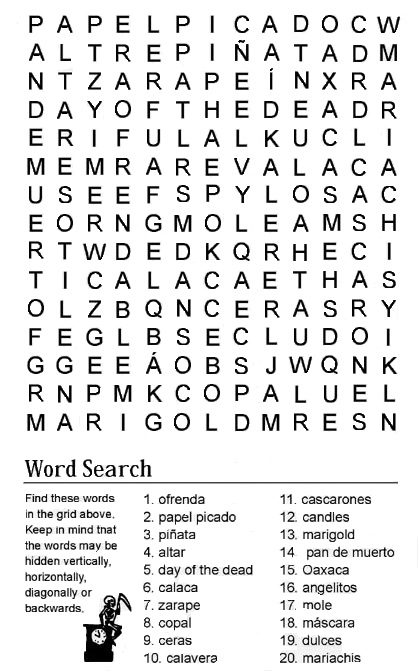Dead Word Search Image
